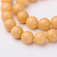 Chapelets de perles en jade Mashan naturel G-K151-10mm-46-3