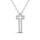 Ожерелья с подвесками shegrace 925 из стерлингового серебра JN755A-1