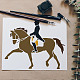 Stencil per pittura da disegno per animali domestici DIY-WH0391-0305-7
