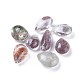 Quartz naturel vert lodolite / perles de quartz de jardin G-E307-18-1