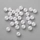 ABS Plastic Imitation Pearl Ball Beads X-MACR-A004-8mm-01-7