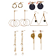 Fabrication de bijoux de boucle d'oreille bricolage DIY-CJ0001-49-3