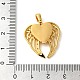 Кубические подвески из латуни с микропаве KK-M099-01G-3