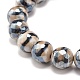 Bracelet perles mala tibétaines dzi 10mm BJEW-JB07468-01-4