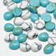 Cabochons en turquoise synthétique TURQ-S290-48-1