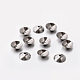 Couleur originale 201 cônes de perles en acier inoxydable STAS-E080-01-1