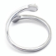 925 Sterling Silver Finger Ring Components STER-P041-20P-3