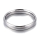 304 Stainless Steel Flat Plain Band Rings STAS-I160-D-P-2