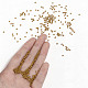 Perline di semi di vetro rotonde di grado 11/0 SEED-N001-A-1032-4