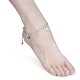 304 Stainless Steel Charm Anklets AJEW-AN00265-5