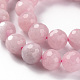 Chapelets de perles en quartz rose naturel G-S362-106F-3