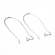 Accessoires de boucles d'oreilles fils avec cerceau rein EC221-4NF-2