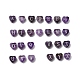 Natürlichen Amethyst Perlen&nbsp;G-L636-A04-8x8mm-1