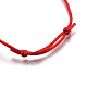 Cuerdas de hilo de nylon pulseras BJEW-JB04028-M-5