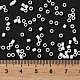 Perline di semi di vetro di colori opachi SEED-S042-09A-02-5