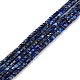 Chapelets de perles en lapis-lazuli naturel G-K315-A09-1