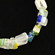 Handmade Millefiori Glass Bead Strands LK-R006-17-2