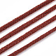 コットン糸  マクラメコード  装飾的な糸のスレッド  DIYの工芸品について  ギフトラッピングとジュエリー作り  シエナ  3mm  約109.36ヤード（100m）/ロール。 OCOR-T001-02-37-4