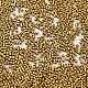 Perles de rocaille en verre X-SEED-S042-15B-31-3
