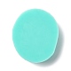 Stampi in silicone alimentare ovale con ciondolo teschio DIY-M040-07-3