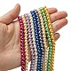 Umweltfreundliche runde Perlenstränge aus gefärbtem Glasperlen HY-A008-6mm-M-4