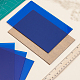 透明アクリル板  長方形  クラフト額縁展示プロジェクト用  ブルー  180x120x3mm FIND-WH0152-142B-5