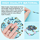 PH PandaHall 2760pcs Glass Bugle Beads 6 Colors Glass Tube Beads 4mm Tube Spacer Beads Czech Bugle Beads for Bracelet Necklace Jewellery Making Embroidery DIY Crafts SEED-AR0001-06-4