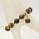 Bracelets de perles de pierre gemme de mode BJEW-JB00858-05-2