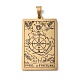 Pendentif en acier inoxydable 201&nbsp;STAS-B033-01G-10-1