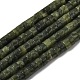 Natürliche chinesische Jade Perlen Stränge&nbsp;G-A301-A02-01-2