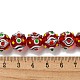 Chapelets de perles vernissées manuelles&nbsp;LAMP-N025-05D-4