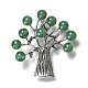 Spille ad albero in resina imitazione agata JEWB-M033-01AS-02-1