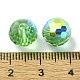Perles de verre plaquées couleur ab&nbsp;EGLA-P059-02B-AB23-3