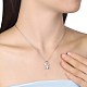 925 Sterling Silver Pendant Necklaces NJEW-BB30765-3