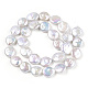 Brins de perles de keshi naturelles baroques PEAR-S018-08A-2