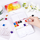 PandaHall Elite Plastic & Tin Box Empty Watercolor Paint Pans AJEW-PH0001-62-5
