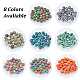 ARRICRAFT 240Pcs 8 Colors Synthetic Malachite Beads G-AR0004-25-4