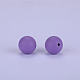 Round Silicone Focal Beads SI-JX0046A-109-2