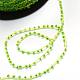 Inside Color Transparent Seed Beads Cords OCOR-R039-H02-2