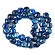Natural Agate Beads Strands X-G-S359-366D-2