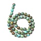Perles naturelles turquoise hubei GSR8mmC111-6