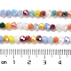 Supports de perles de verre opaques EGLA-A035-P4mm-HB01-4