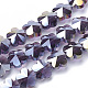 Electroplate Glass Beads EGLA-Q091-14mm-C02-1