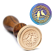 Wax Seal Stamp Set AJEW-WH0208-783-5