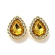 Cabochons de strass acryliques&nbsp;FIND-C054-02G-07-1