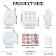 Olycraft DIY Beauty Makeup Storage Box Epoxy Resin Crafts Kits DIY-OC0003-69-2