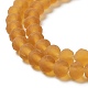 Chapelets de perles en verre transparente   EGLA-A034-T2mm-MD04-4