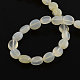 Natural Grey Agate Stone Beads Strands G-R183-02-2
