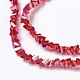 Chapelets de perles en verre transparente   GLAA-H022-09A-4
