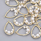 Colgantes de perlas de imitación de plástico abs KK-S354-014-NF-1
